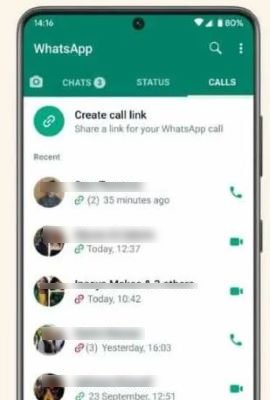 Reuse a WhatsApp Call Link