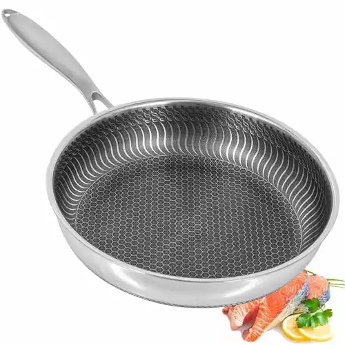 AUDANNE Stainless Steel Frying Pan