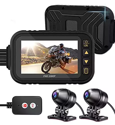 OBEST Motorcycle Camera Dash Cam