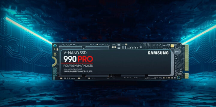 Samsung 990 pro NAND flash