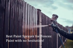 best paint sprayer for fences