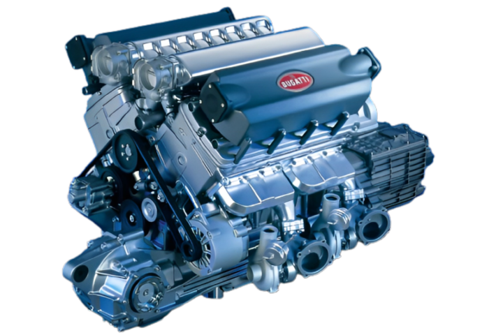 The W16 engine