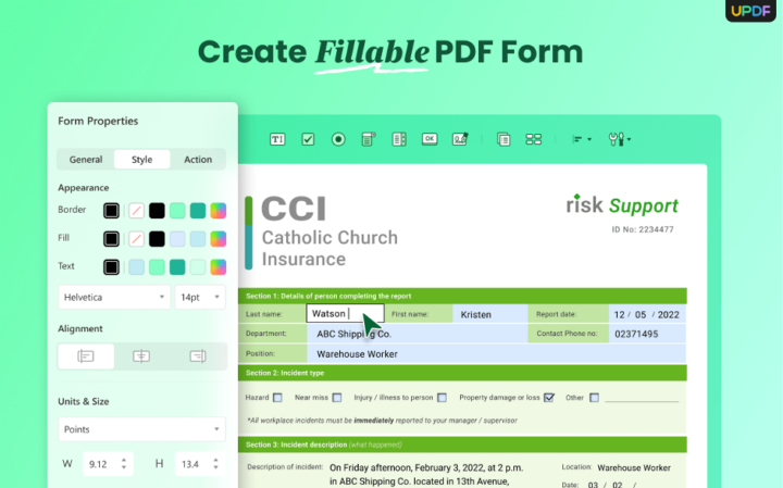 make fillable pdf form 