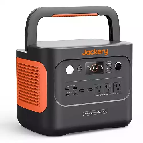 Jackery Explorer 1000 Plus Portable Power Station