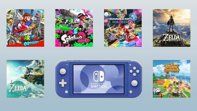  Nintendo Switch Lite Play a Massive Library of Games