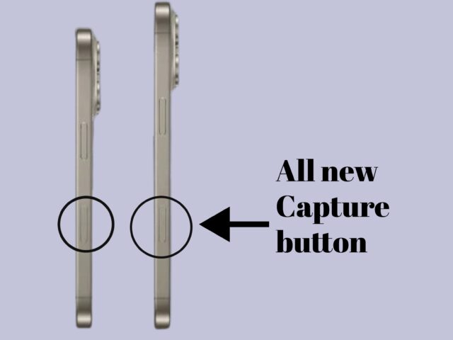 capture button in iPhone 16- leaks