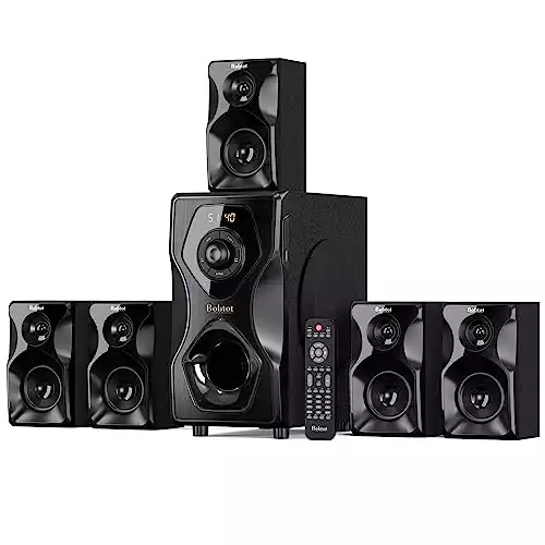 Bobtot Surround Sound Speakers Home Theater Systems